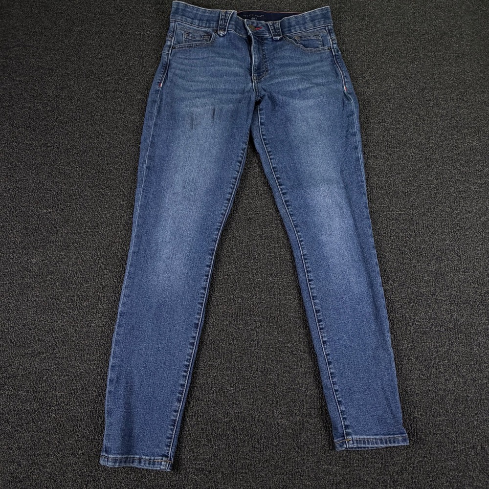 Tommy Hilfiger Jeans Womens 6 (Fits 30x28) Skinny Blue TJJOHW001 EUC